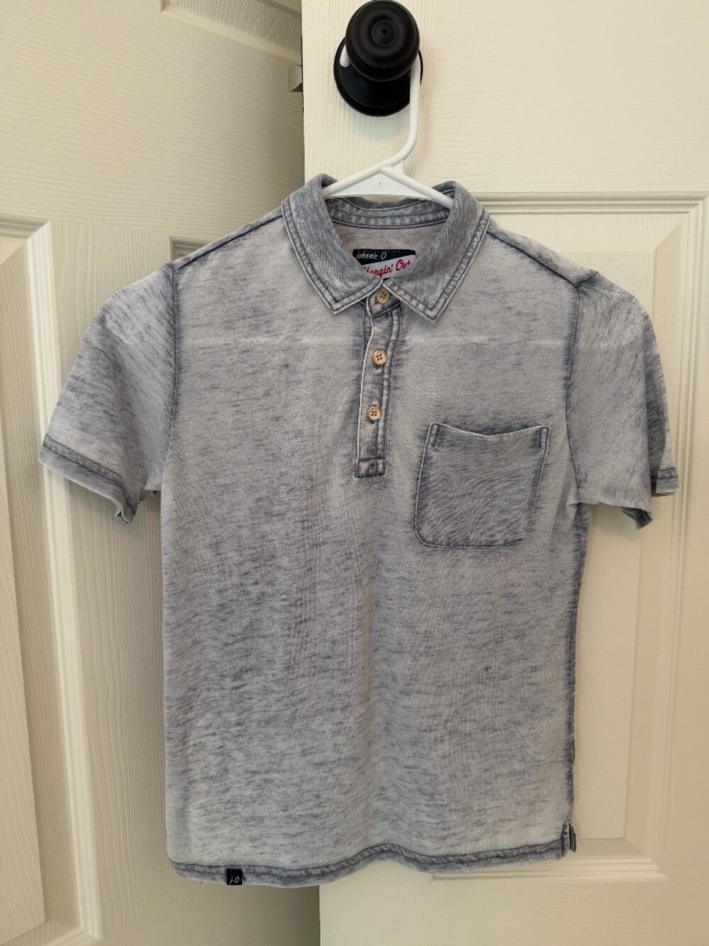 Johnnie-O Light Hangin' Out Short Sleeve Polo - Boys 8